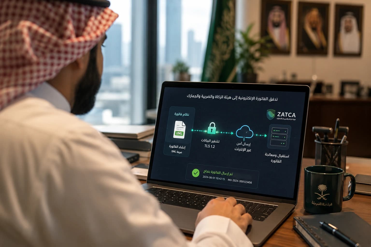 متطلبات المرحلة الثانية للفوترة الإلكترونية من ملف XML والتوقيع الرقمي ورمز QR